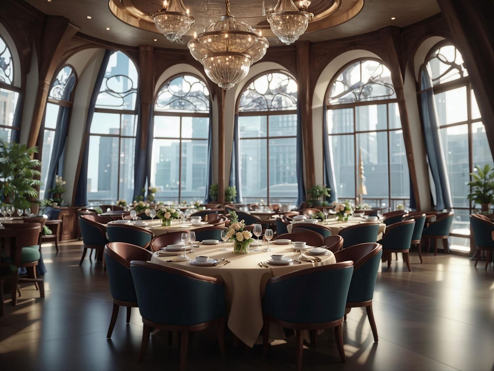 Espaço reservado decorado para evento no Sabor de Origem